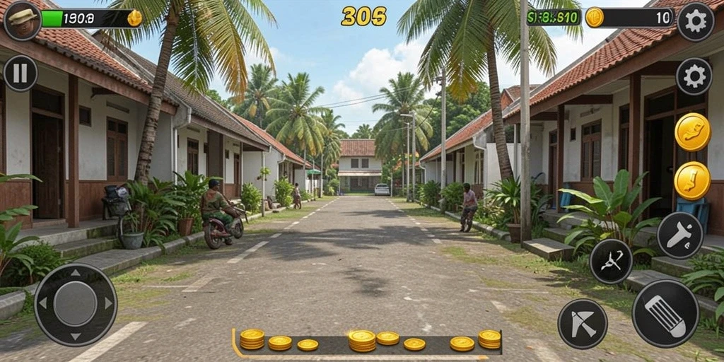 Level yang menantang dan menarik untuk dijelajahi.