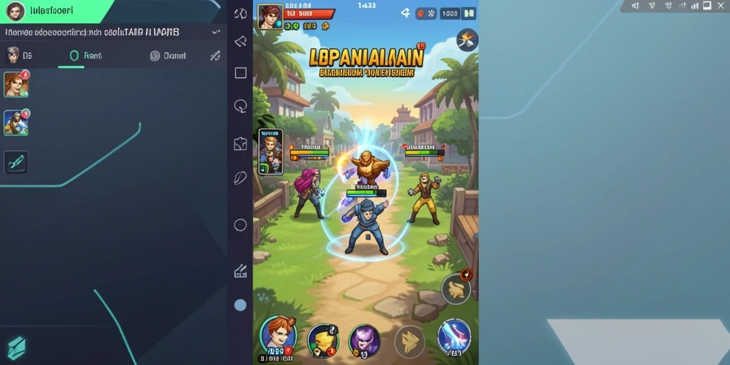 Tangkapan layar level baru yang penuh tantangan.